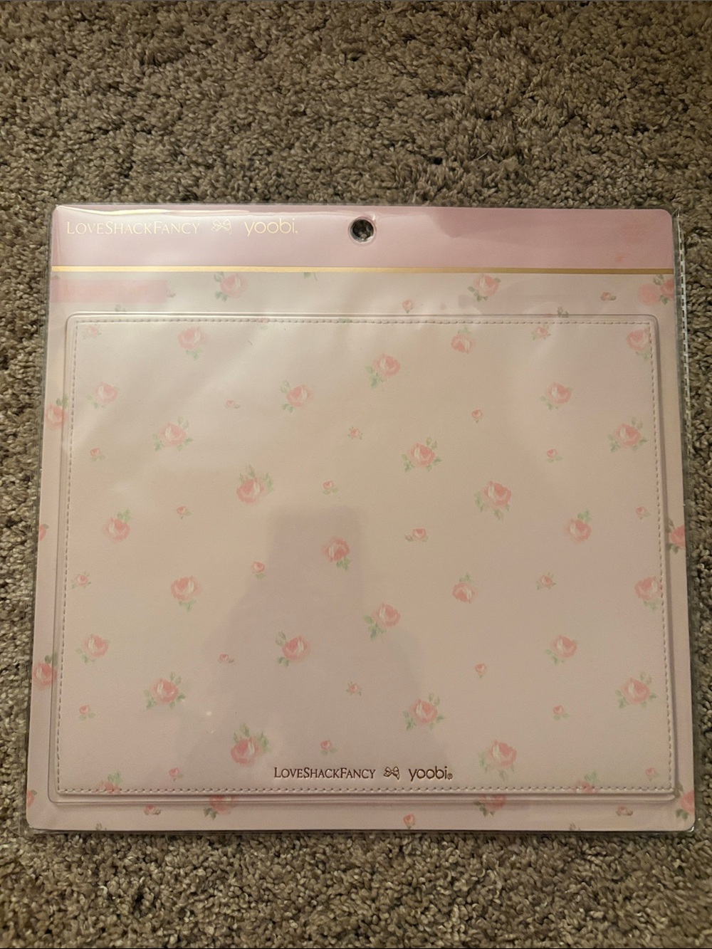 Loveshack fancy x yoobi mousepad